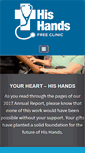 Mobile Screenshot of hishandsclinic.org